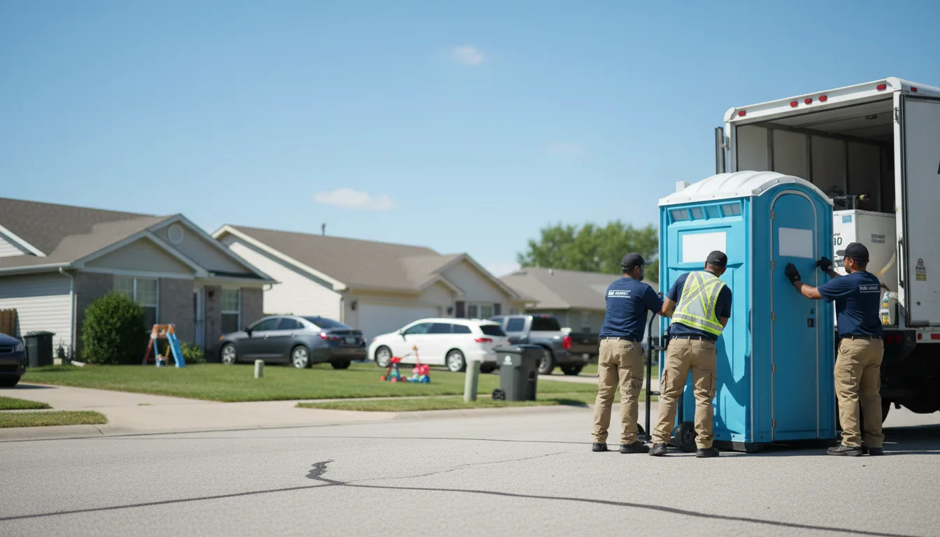 Standard Porta Potty Rentals in Kechi, KS near me